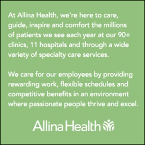 allina health careers|allina health career opportunities.